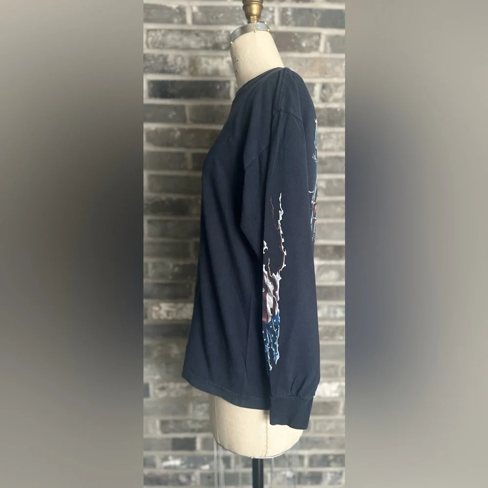 Y2K Orange County Choppers Long Motorcycle Biker Sleeve Graphic T-Shirt - Picture 4 of 9